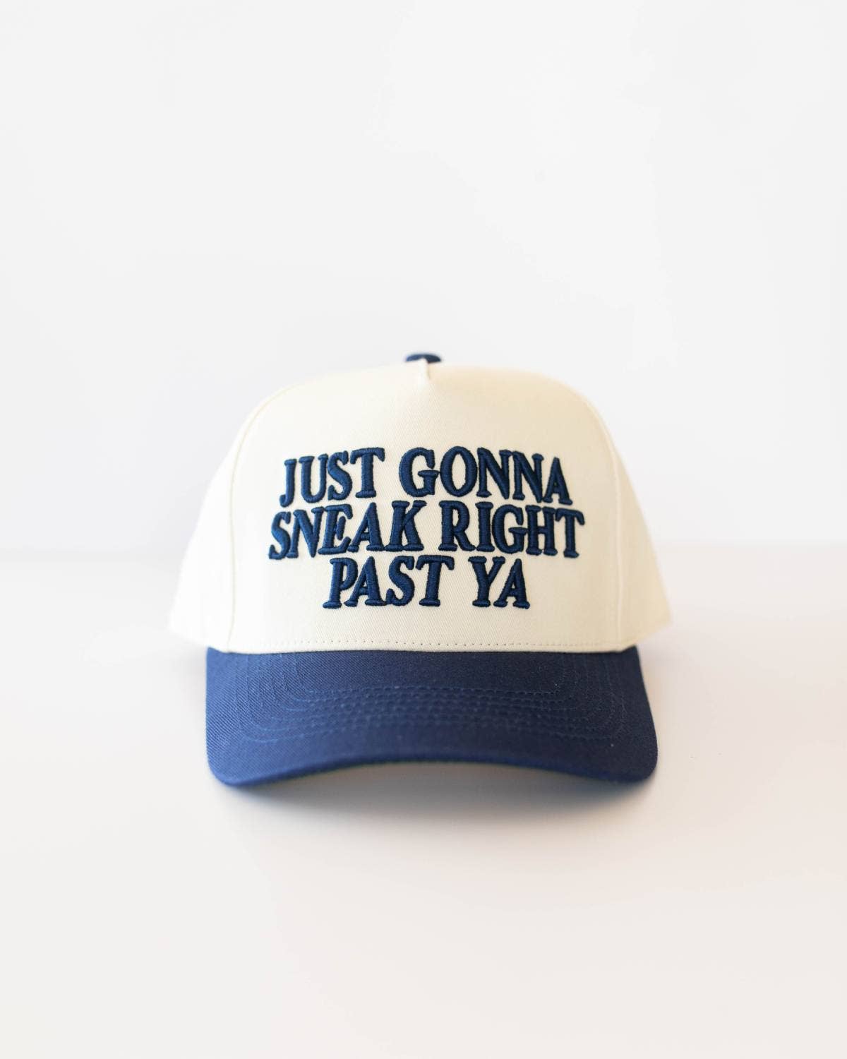 Just Gonna Sneak Right Past Ya - Unisex Hat Navy & Green