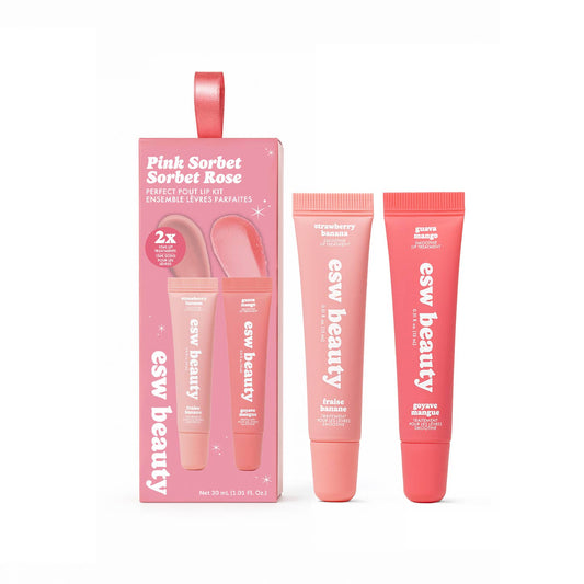 Pink Sorbet Perfect Pout Lip Kit (2x Lip Treatments)