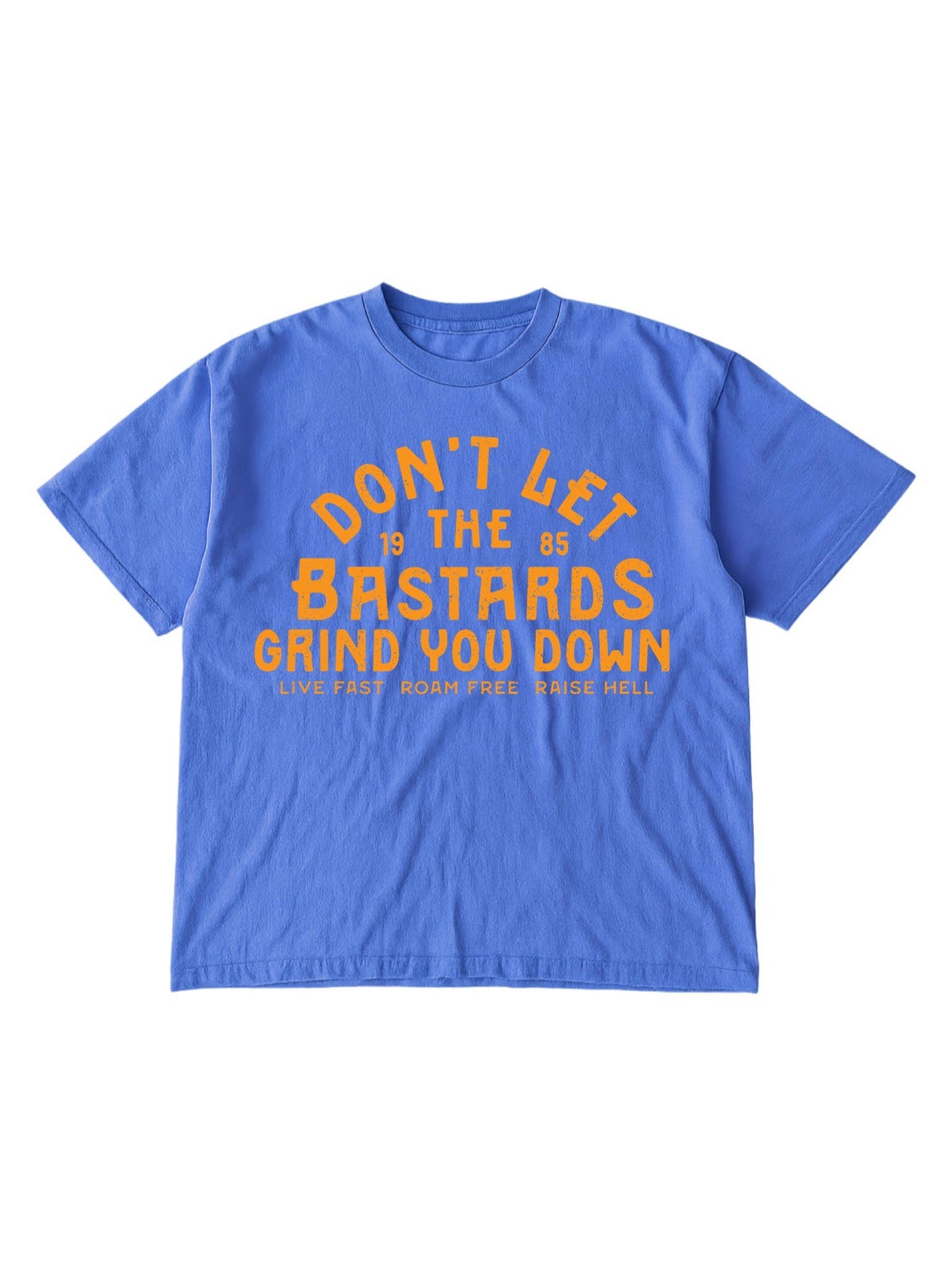 Don't let the bastards womens feminist graphic tee - Flo
