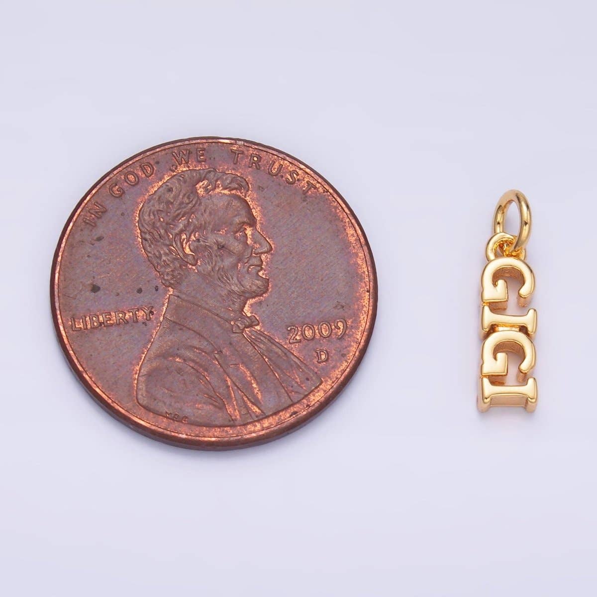 Grandma "GIGI" Script Charm