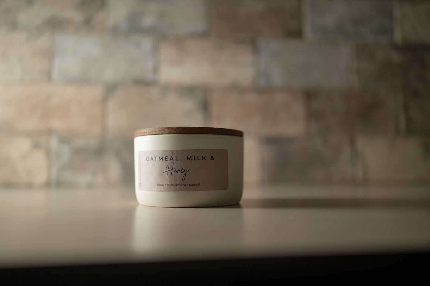 Oatmeal, Milk & Honey | 10 oz Statement Candle