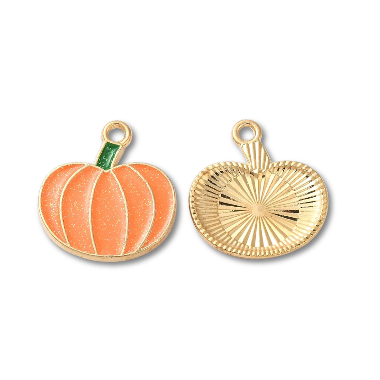 Pumpkin Gold Charm