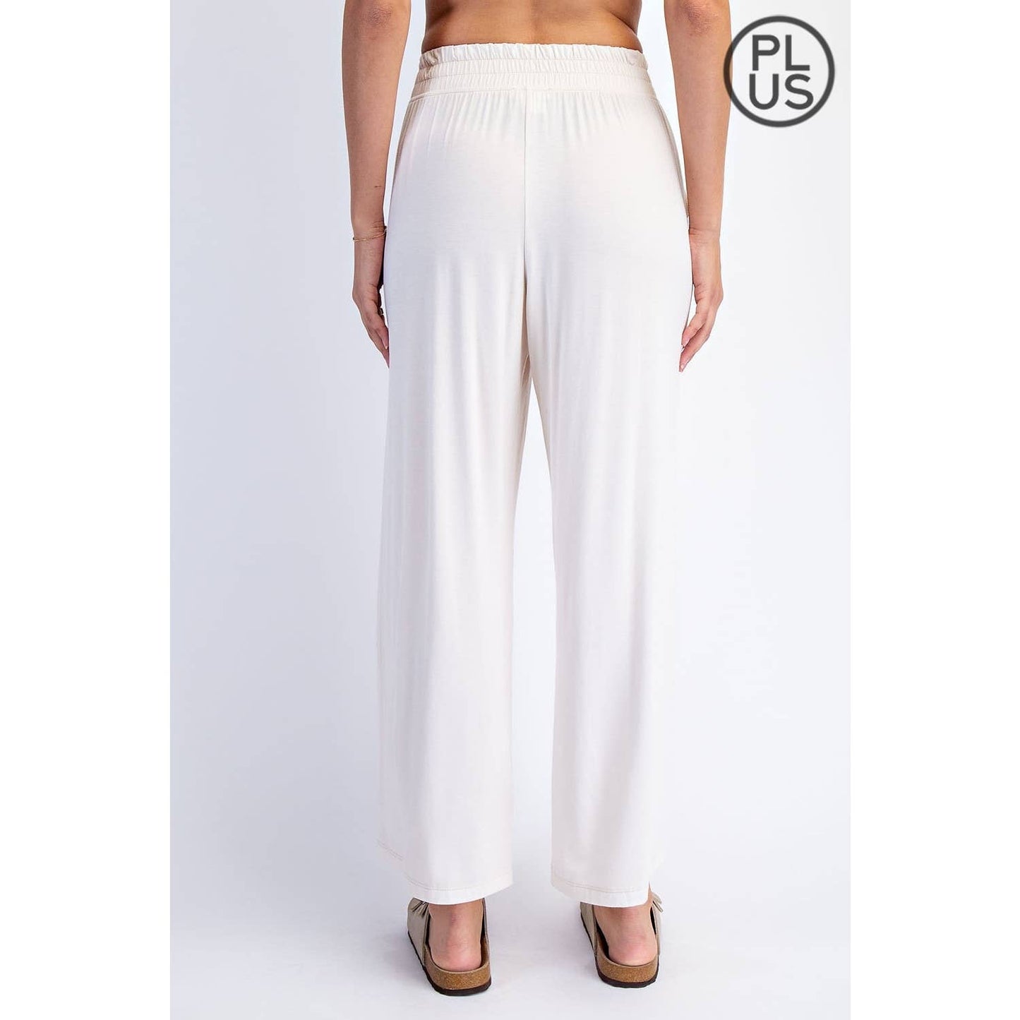Rae Mode | PLUS Modal Wide Leg Cropped Pant