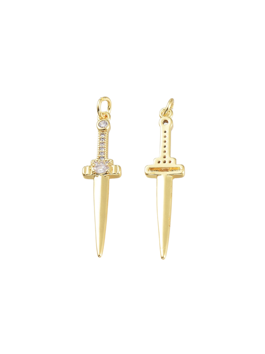 * Gold Sword of the Spirit Charm