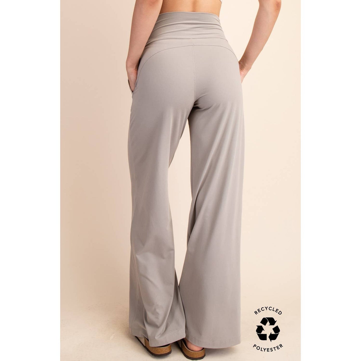 Rae Mode | V Waist Butter Wide Leg Pant