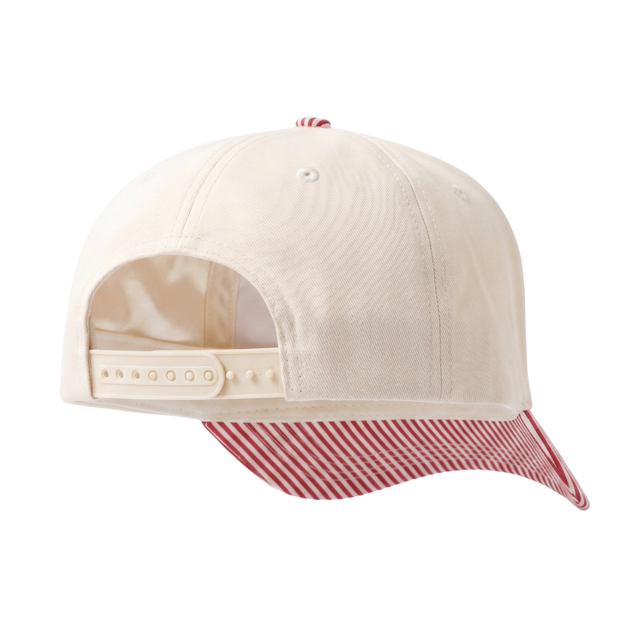 PATRIOTIC DACHSHUND ♡ embroidered striped brim trucker hat
