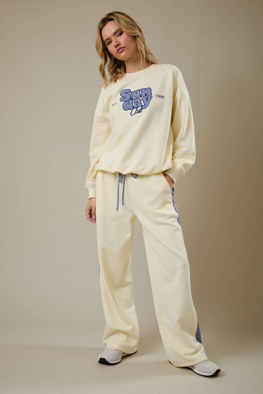 Sunday Edition | Gingham Sunday Club Set (TOP)