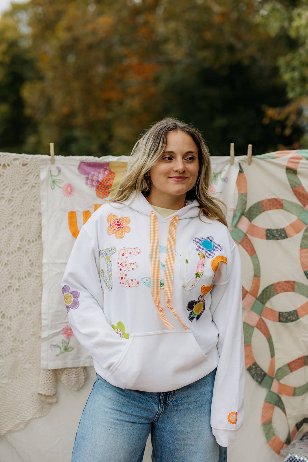 Jesus Patchwork Hoodie
