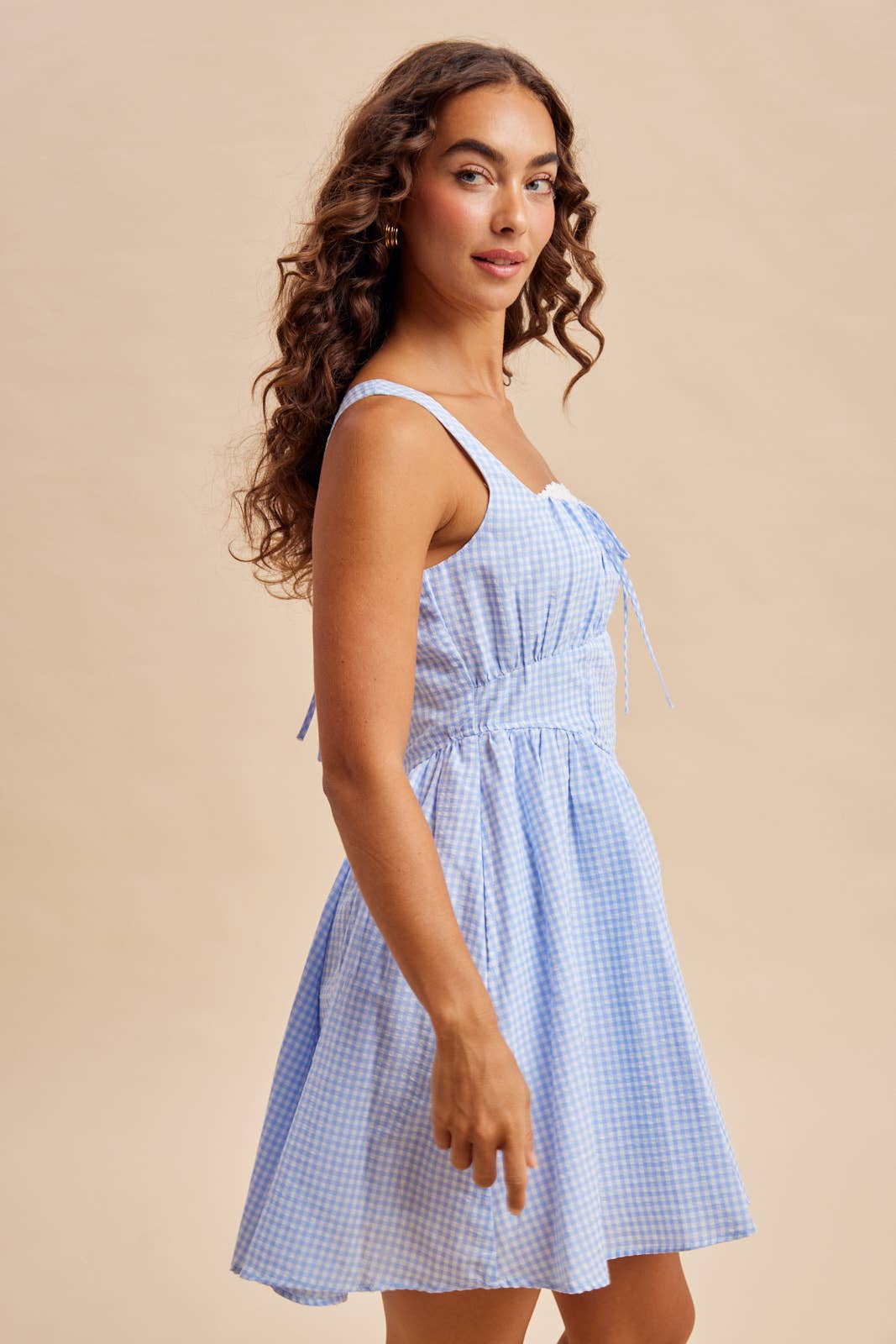 Milkmaid Baby Drop Waist Dress