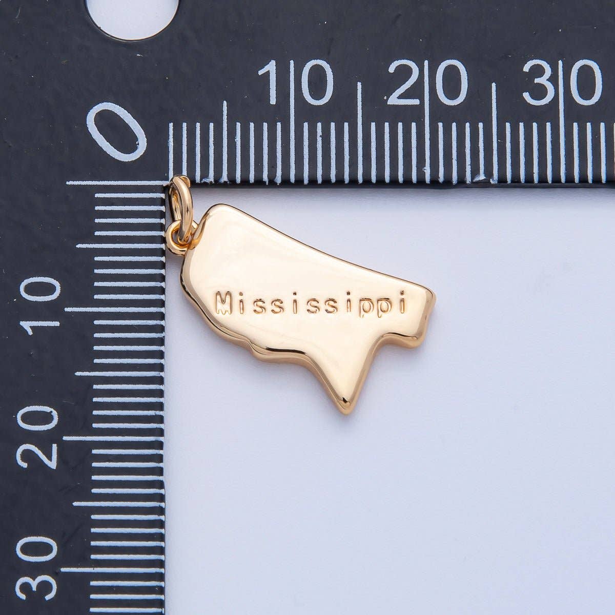 United States of America State Map Charms