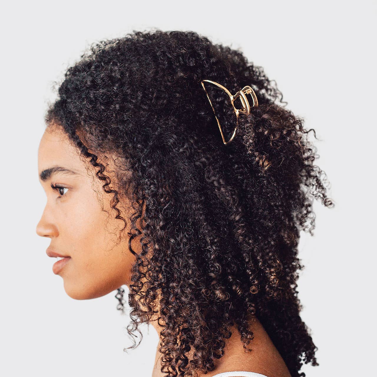 Kitsch | Open Shape Claw Clip - Gold