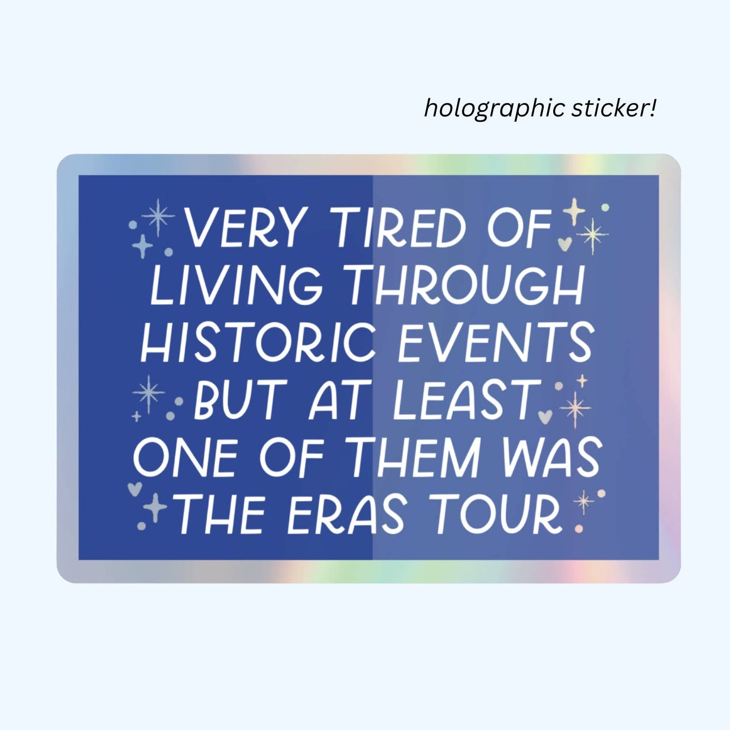 Historic Events Eras Sticker