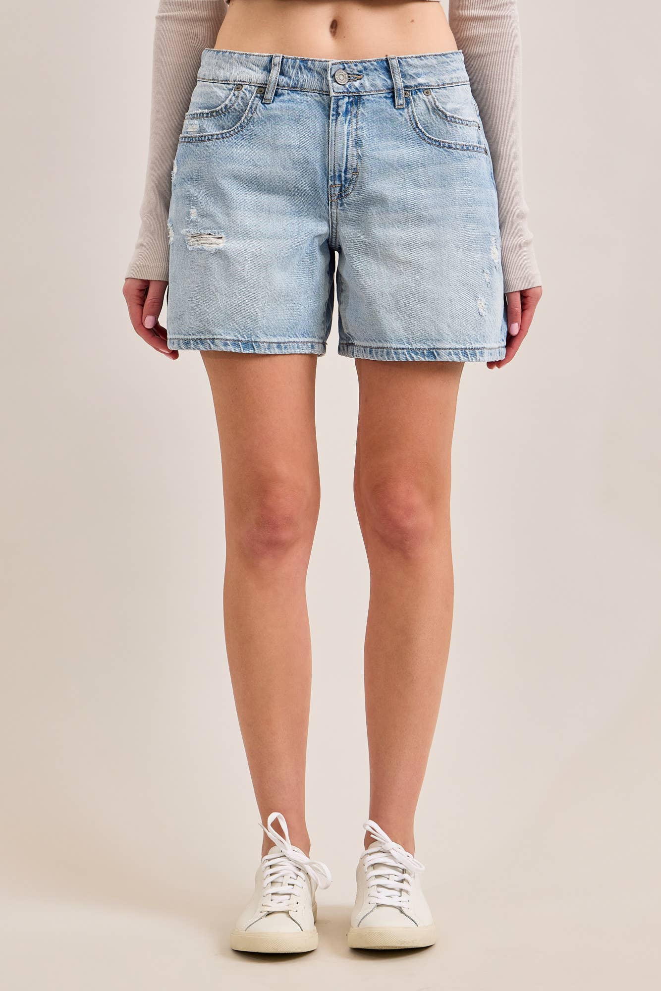 5” INSEAM MID-RISE SAMMIE BARREL SHORTS