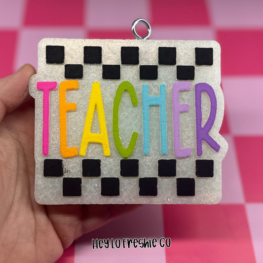 Teacher Car Freshie [Scent: Sour Patch Kids]