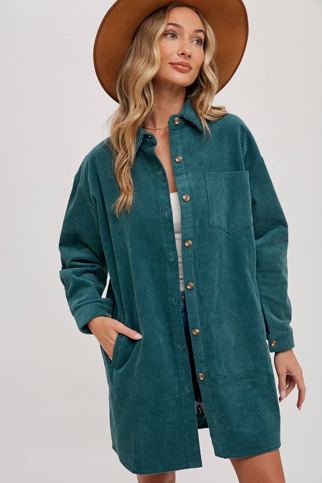 Blu Ivy | OVERSIZED CORDUROY JACKET