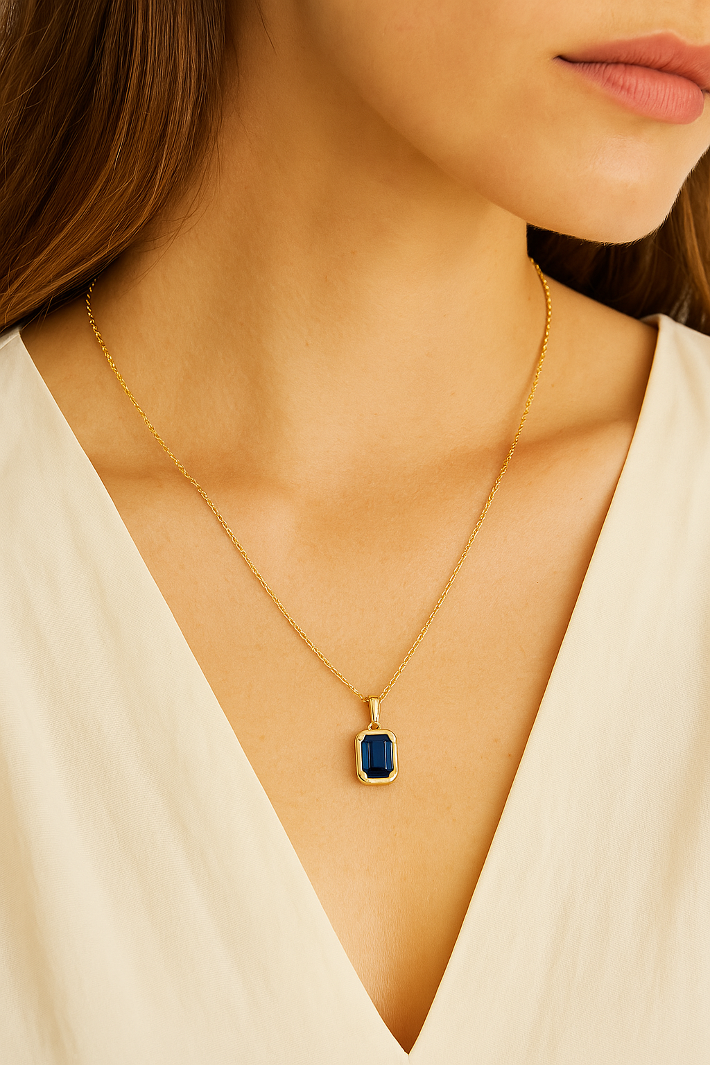 Birthstone Glass Charm Necklaces