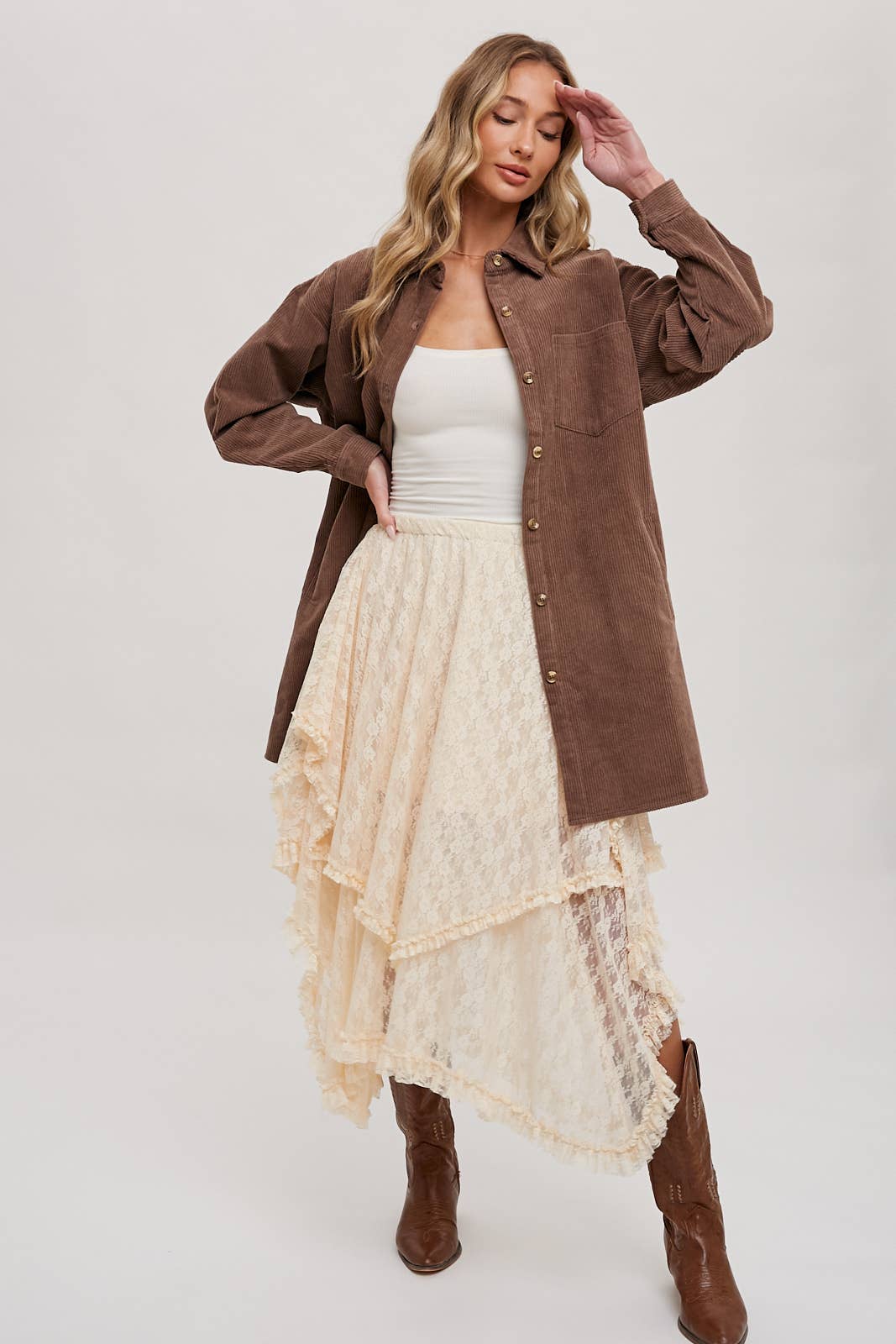 Blu Ivy | OVERSIZED CORDUROY JACKET