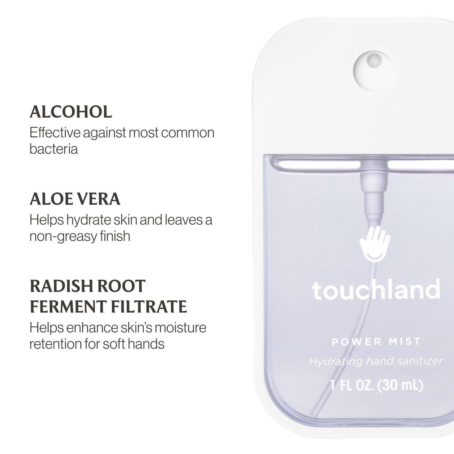Touchland | Beach Coco Power Mist Hydrating Hand Sanitizer