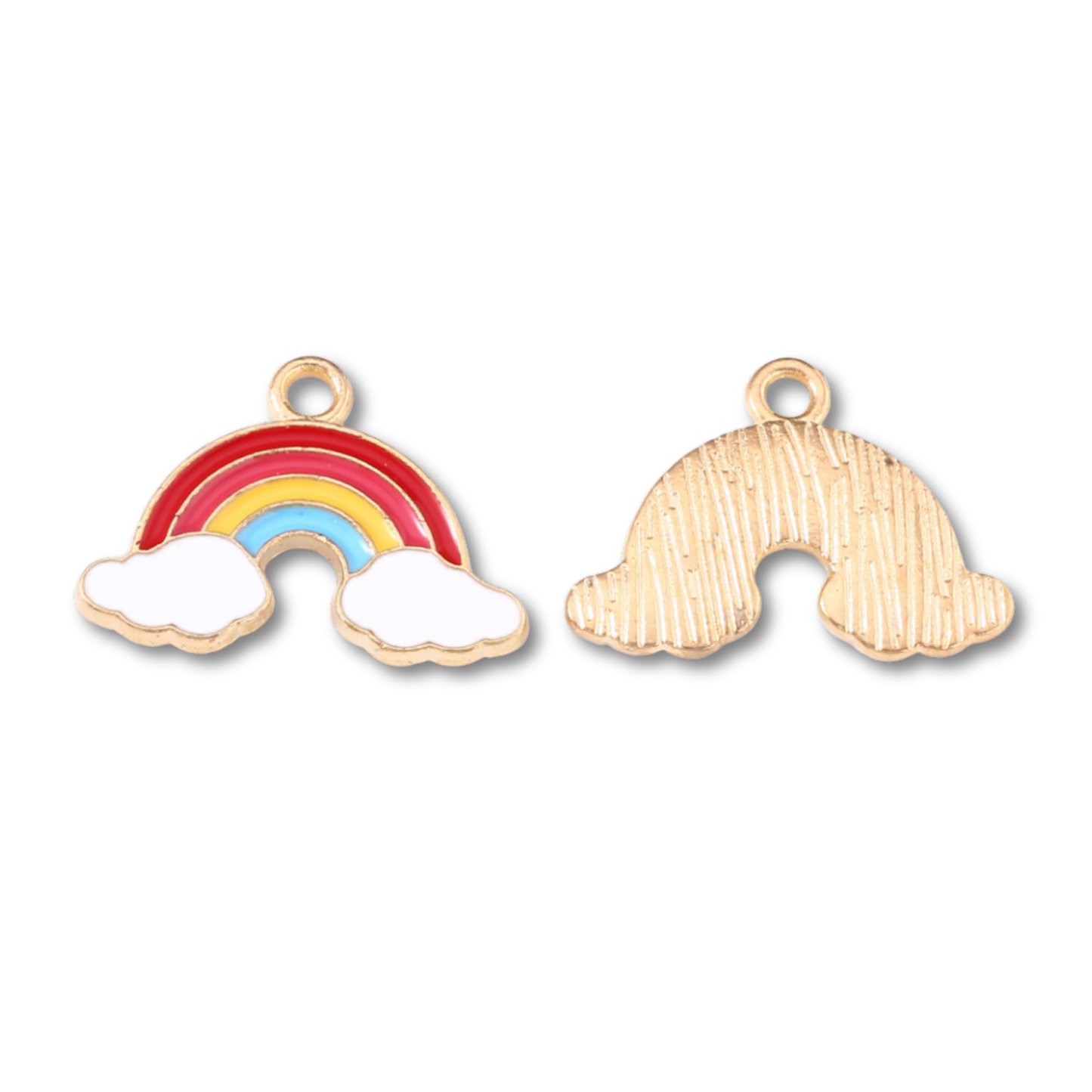 Rainbow Gold Charm