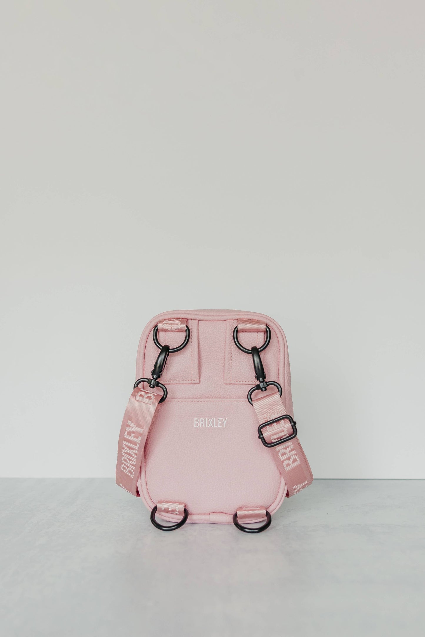 Leather Blossom Crossbody Sling