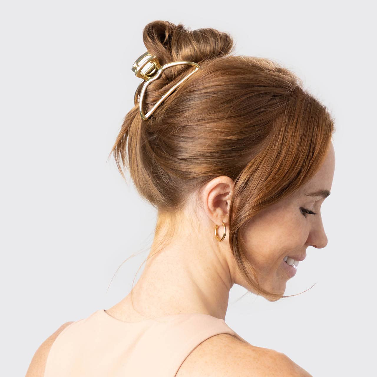 Kitsch | Open Shape Claw Clip - Gold