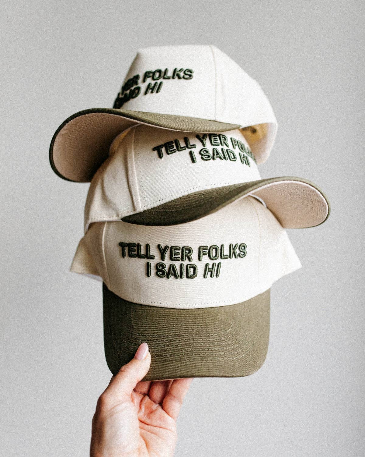 Tell Yer Folks I Said Hi Trucker Hat