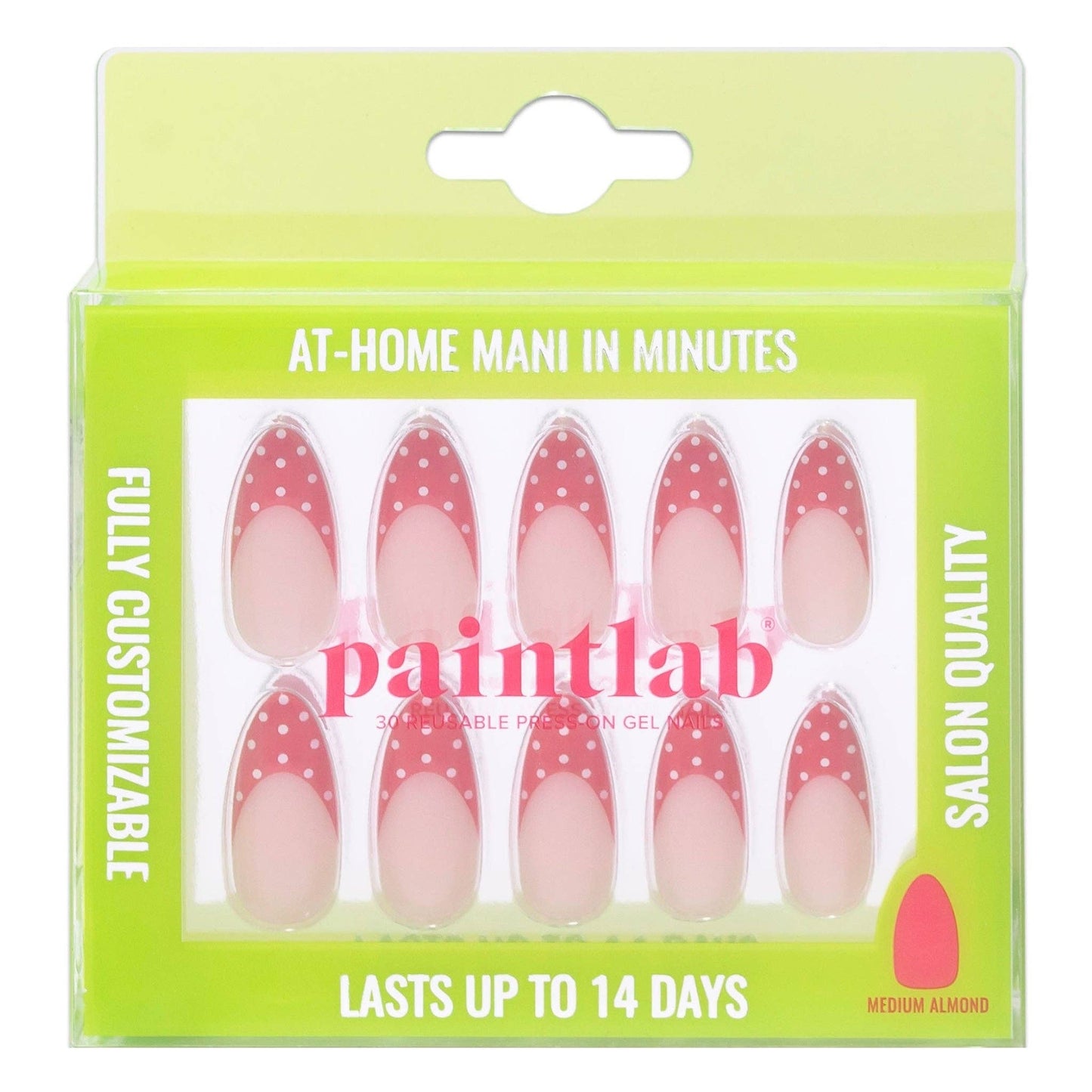 Red Polka Dot Press-on Nails
