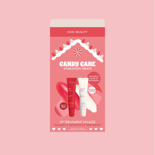 Candy Cane Hydration Treats Lip Treatment Village Kit