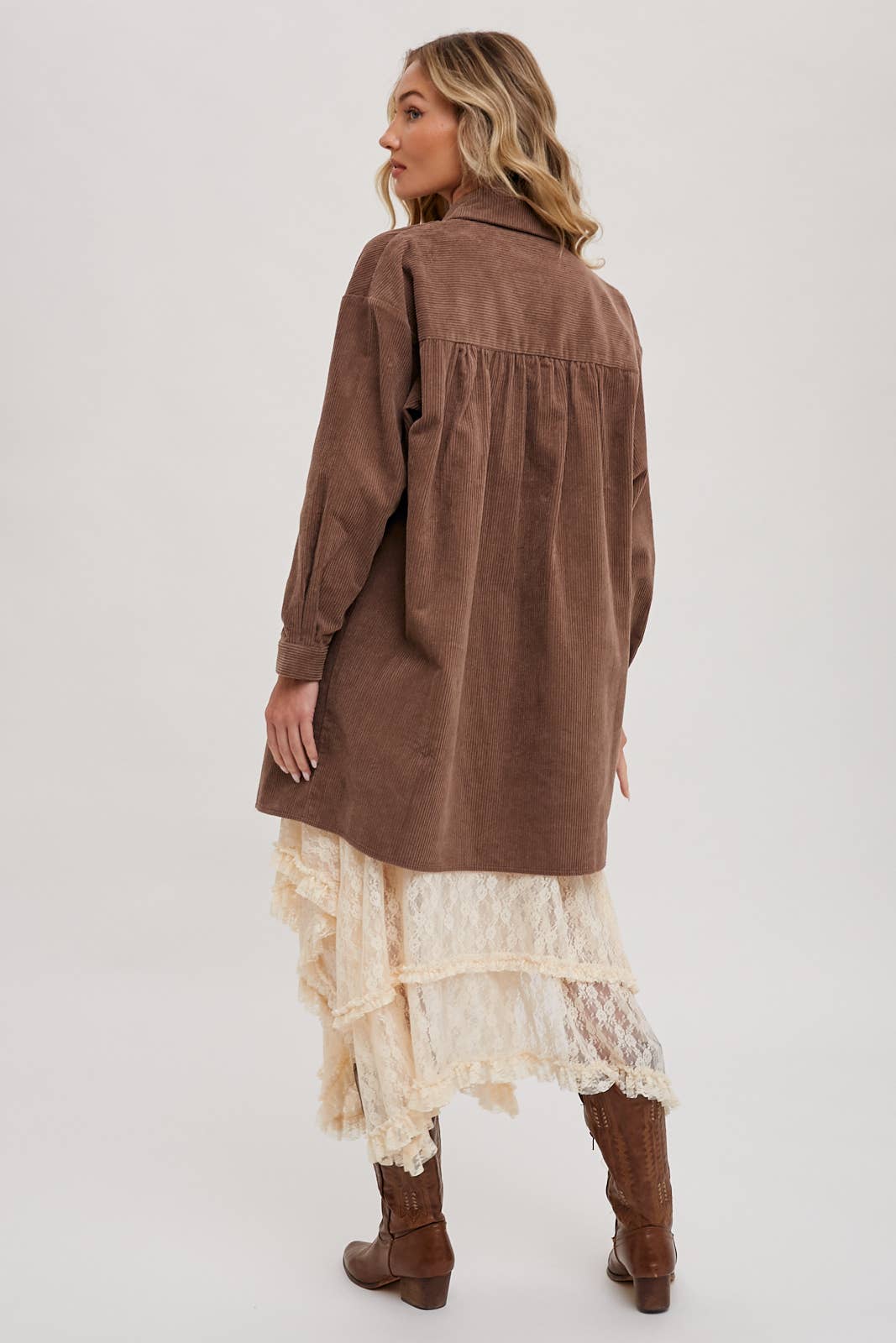 Blu Ivy | OVERSIZED CORDUROY JACKET